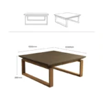 CHEFT-COFFEE TABLE-Cheft 150 - Image 3